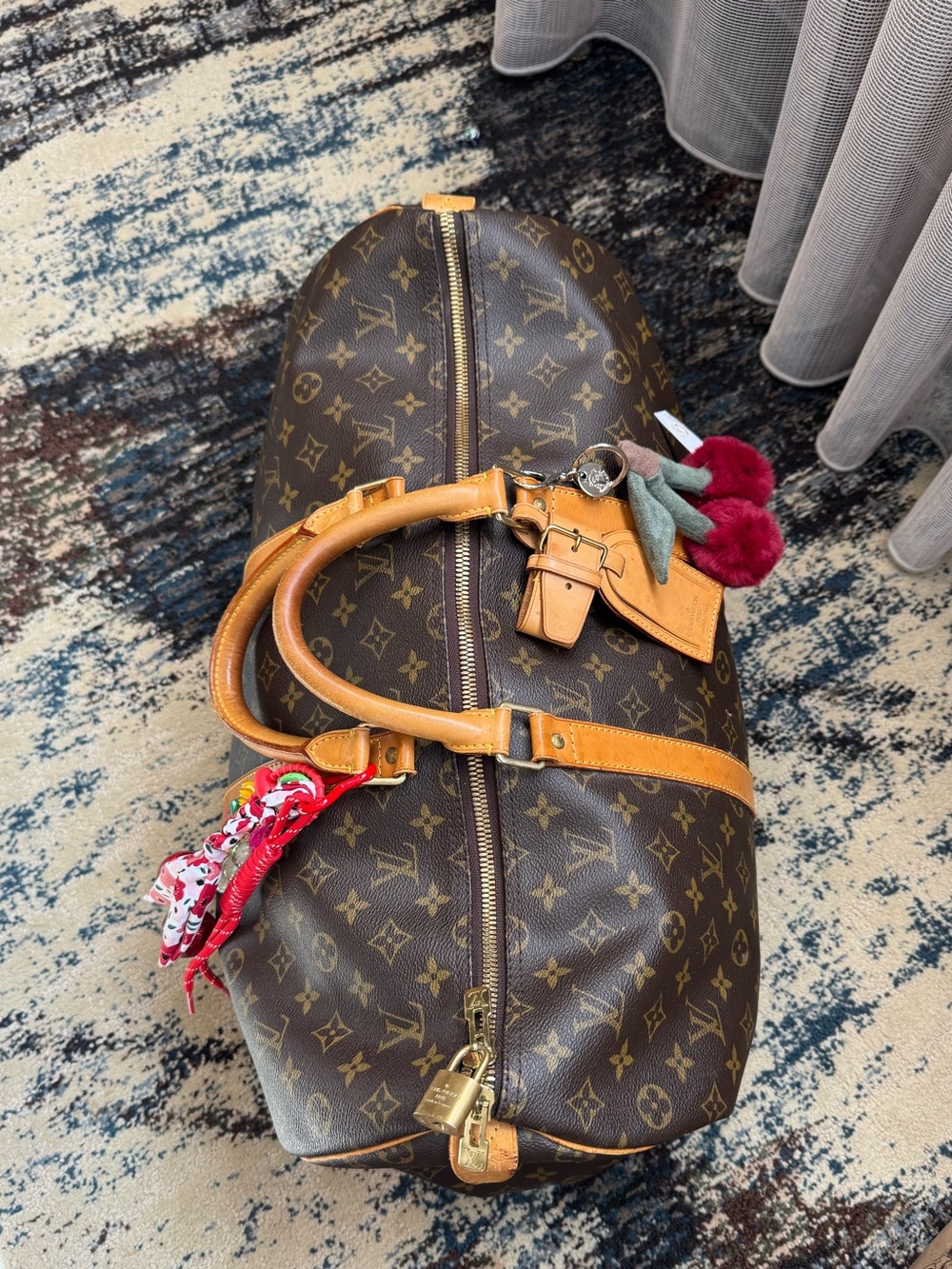 Louis Vuitton duffle bag Keepall 50 - Picture 3 of 12